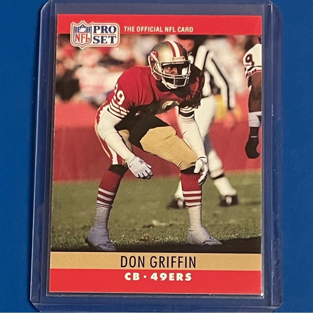 Don Griffin #288 1990 Pro Set Football Trading Card
